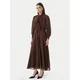 Marella Cocktail obleka Giovane 2613221093 Rjava Regular Fit