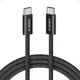 Polnilni in podatkovni 240W USB-C v USB-C kabel Anker Zolo A8060H12 - 1.8m - black