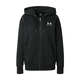 Under Armour Mikica s kapuco Essential Fleece FZ-BLK