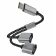4smarts adapter USB-C na 2x USB-A ženski