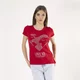 SCERVINO STREET Ženska majica Love me crvena