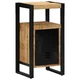 vidaXL vidaXL omarica za kopalnico 40x35x75 cm iz trdnega lesa, (22094558)