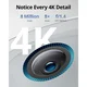 EUFY 4K battery Cam eufyCam 3 Add-on unit B2C Black+White (T81603W1)