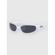 A Lost Cause Rave White Sunglasses smoke