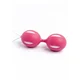 Silikonske duo vaginalne kuglice, Roze