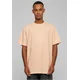 Mens T-shirt Heavy Oversized Tee - apricot