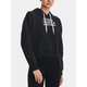 Under Armour Pulover Essential Script Hoodie-BLK L