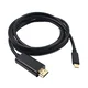 KETTZ USB-C na HDMI Kabl 1.5m (Crna)