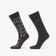 Nogavice Hugo Boss 2-Pack Rs Tape Logo Cc Black 43-46