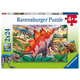 Ravensburger Svet dinozavrov 2x24 kosov
