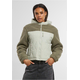Womens jacket Sherpa Crinkle Nylon Mix light green/stone green