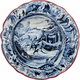 Duboki tanjur DIESEL CLASSICS ON ACID ARABIAN 25 cm, plava, porculan, Seletti