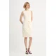 Calvin Klein Cocktail obleka LV044F018G Bež Slim Fit