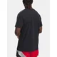 Majice Under Armour Icon HWT Tee Taping Black/ White M