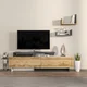 Hanah Home TV Komoda Tammy, 180x54x36,8 cm, Belo-Hrast