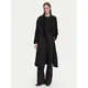 Weekend Max Mara Volneni plašč Resina 2625016021 Črna Regular Fit
