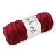 Preja Marshmallow debel žamet O10 mm 500 g - (047) rdeča temna