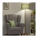 Brilagi - LED podna lampa CERIA 1xE27/20W/230V prečnik 45 cm zelena/zlatna