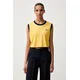 adidas Originals crop top ženski z bombažem Heather