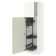 METOD Visoki element-ostava, bela/Vallstena bela, 60x60x200 cm