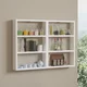 Hanah Home Zidna polica Hexa, 84,6x60x9 cm,