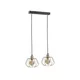 Greatstore Obesna svetilka 2xE27 LAYA GOLD