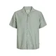 JACK & JONES Srajca JPRBLULincoln pastelno zelena/črna/bela