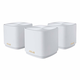 ASUS ZenWiFi XD5 WiFi 6 Mesh Router 3-Pack White AX3000 Dual Band 2x Gigabit LAN AiMesh