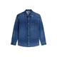Tommy Jeans Jeans srajca DM0DM23390 Modra Regular Fit