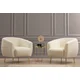 Atelier del Sofa Fotelja Eses 70x82x80cm Krem