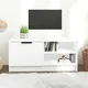Vidaxl vidaXL TV omarica bela 80x35x36,5 cm material na osnovi lesa