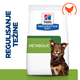 Hills Prescription Diet dog veterinarska dijeta Metabolic 12kg
