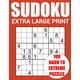 Extra Large Print Sudoku - 100 Hard to Extreme Puzzles