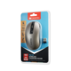 CANYON miška MW-18DG, optična, tiha, z brezžičnim polnjenjem 300 mAh, 4.tl., do 1600 DPI, biserno siva