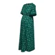 Only Maternity Obleka OLMAMAZE zelena/lila/bela