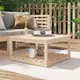 Vidaxl vidaXL Vrtna miza, 82,5x82,5x45 cm, masivni borov les