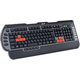 A4-X7-G800MU Gaming tastatura+USB hub 1 port+2x audio 3.5mm black PS/2