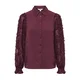 ONLY Bluza ONLMETTE vinsko rdeča