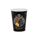 PartyDeco Harry Potter papirnati kozarci - Grb Bradavičarke 250 ml 6 kos