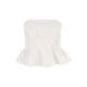 Vero Moda Petite Top VMGLOW temno siva / bela