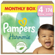 Pampers Harmonie plenice, 9-14 kg, 174/1 (mesečno pakiranje)