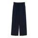 TOM TAILOR DENIM Hlače na rob temno modra