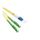 Roline FO jumper cable duplex 9/125 OS2 LSH APC/LC UPC LSOH žuti 2.0m ( 5241 )