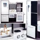 shumee Lesena kuhinja TG53009 KOT pravi velik MDF štedilnik za otroke