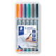 Staedtler Lumocolor Nonpermanent markeri, F, 6/1, u futroli