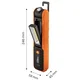 LAMPA NEO TOOLS Akumulatorska delavniška svetilka 500 lm, COB LED, baza za polnjenje