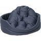 Krevet Dog Fantasy ovalni s jastukom tamnoplavi 60x51x17cm