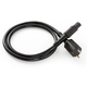 Kabel za napajanje QED - XT5, 2m, crni