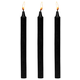 Master Series Dark Drippers Fetish Drip Candles Set of 3 Black