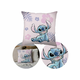 Disney Stitch DISNEY roza dekorativni vzglavnik 40x40 cm OEKO-TEX